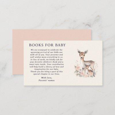 Baby Deer Mother Forest Animals Books for Baby Enclosure Card