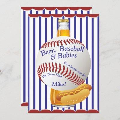 Beer Baseball and Babies Daddy