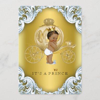 Blue and Gold Carriage Ethnic Prince