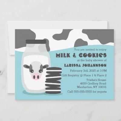 BLUE Cow Milk and Cookies