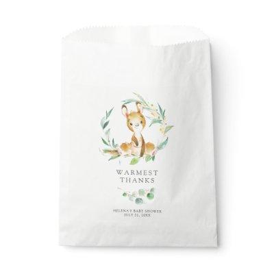 Bush Baby Kangaroo Baby Shower Favor Bag