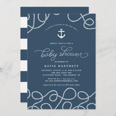 Smooth Sailing | Baby Shower Invitation
