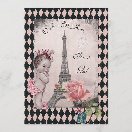 Vintage Princess Eiffel Tower Rose